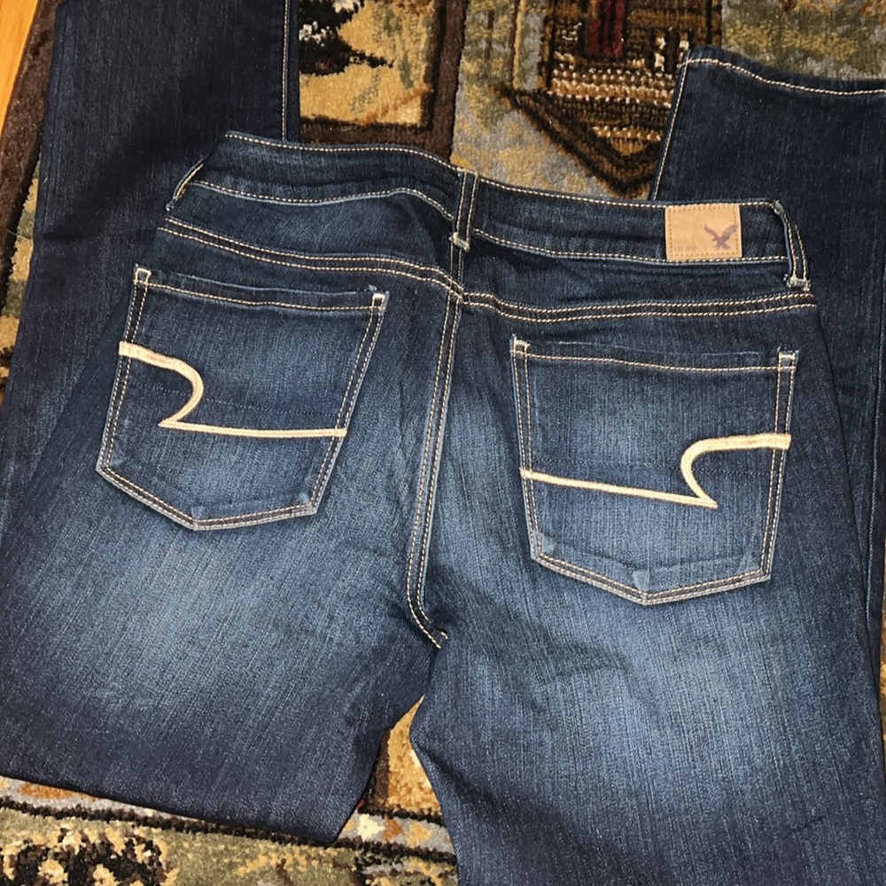 American Eagle skinny jeans size 8 short - Picture 3 of 7